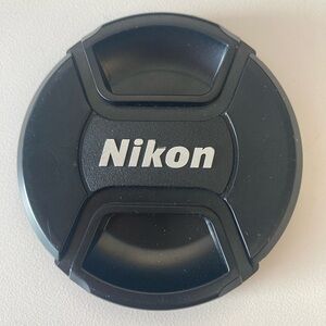 Nikon 4115 Black LC-67 Snap-on Front Lens Cap 67mm